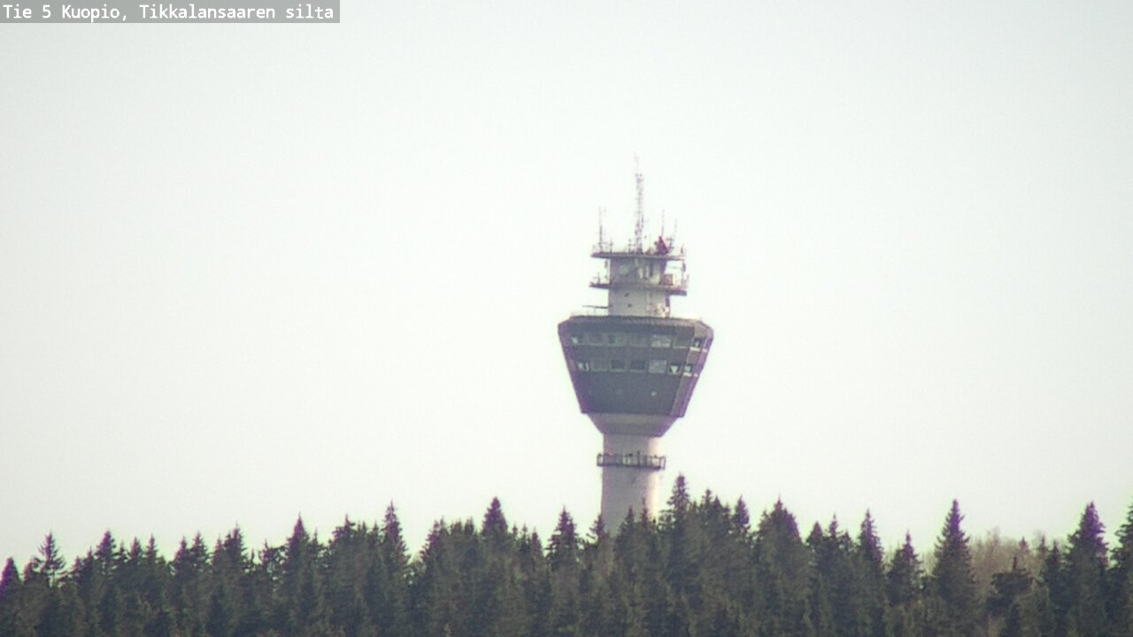 Weather Camera Image Väg 5 Kuopio, Tikkalansaari, Kuopio, Pohjois-Savo