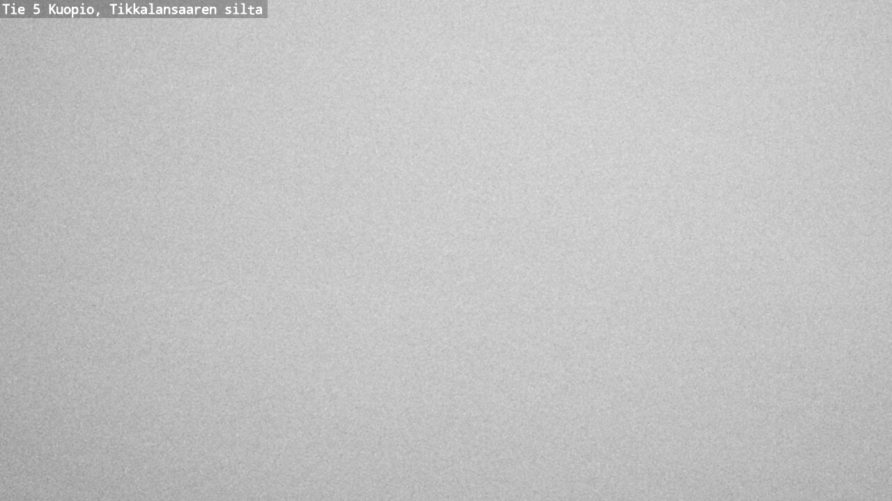 Weather Camera Image Road 5 Kuopio, Tikkalansaari, Kuopio, Pohjois-Savo