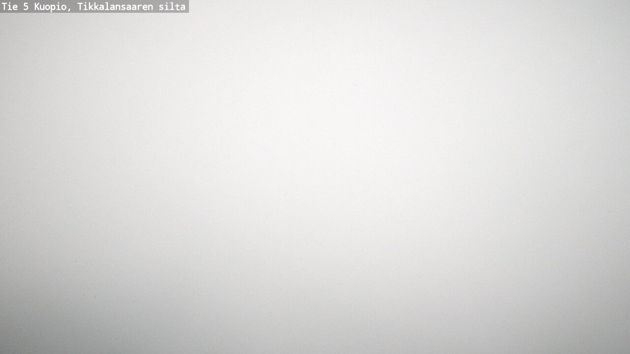 Weather Camera Image Väg 5 Kuopio, Tikkalansaari, Kuopio, Pohjois-Savo