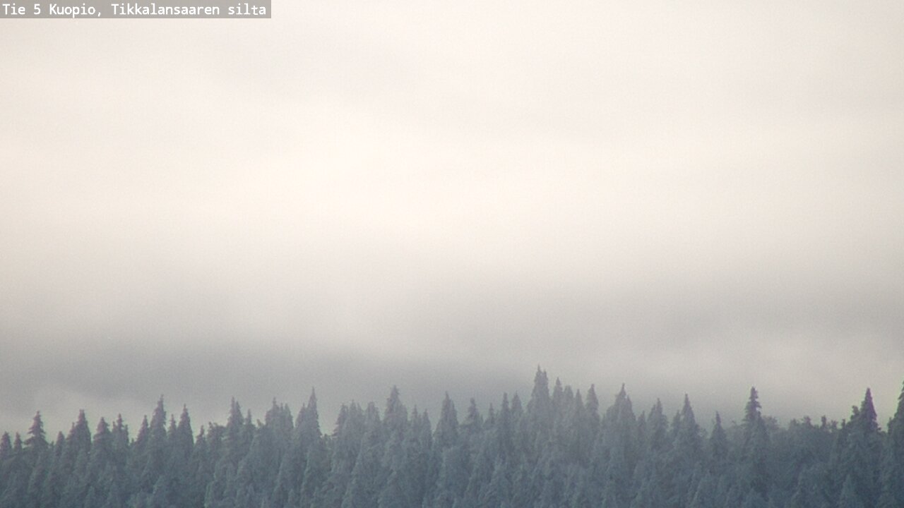 Weather Camera Image Väg 5 Kuopio, Tikkalansaari, Kuopio, Pohjois-Savo
