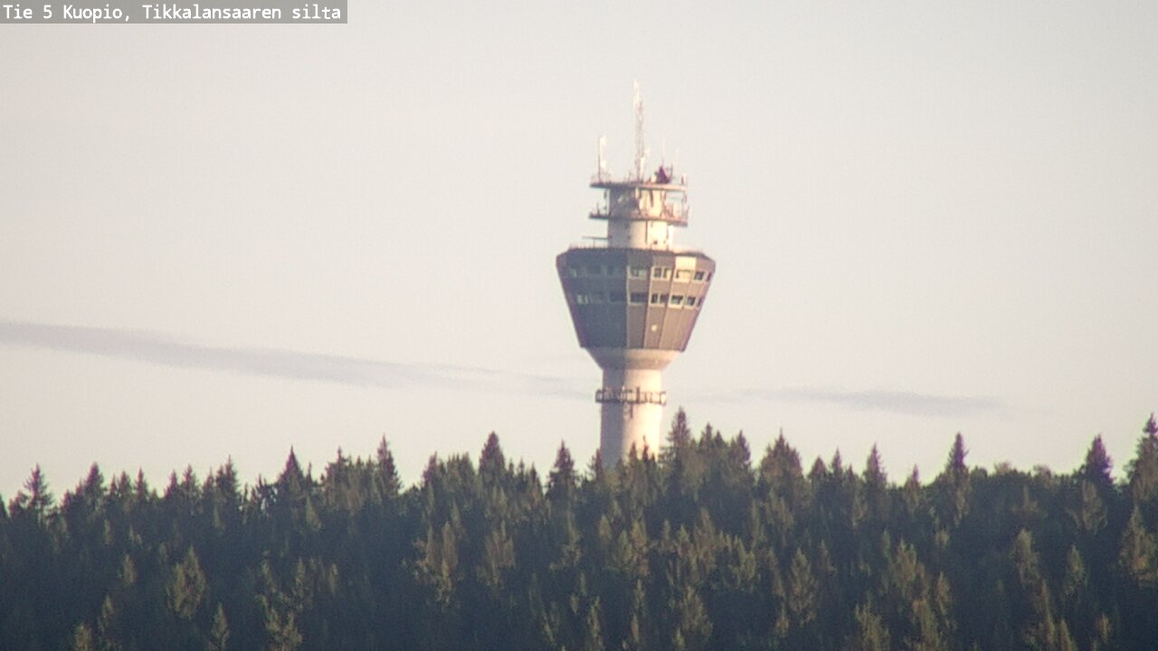 Weather Camera Image Väg 5 Kuopio, Tikkalansaari, Kuopio, Pohjois-Savo