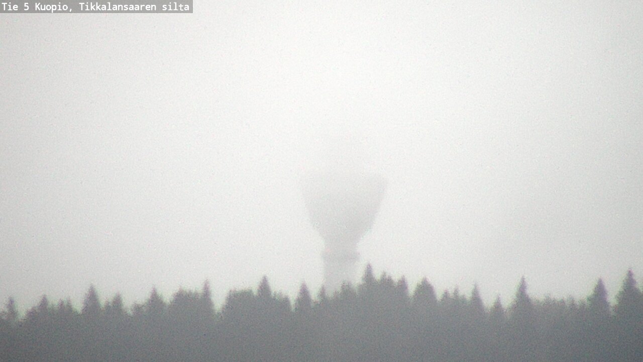 Weather Camera Image Väg 5 Kuopio, Tikkalansaari, Kuopio, Pohjois-Savo