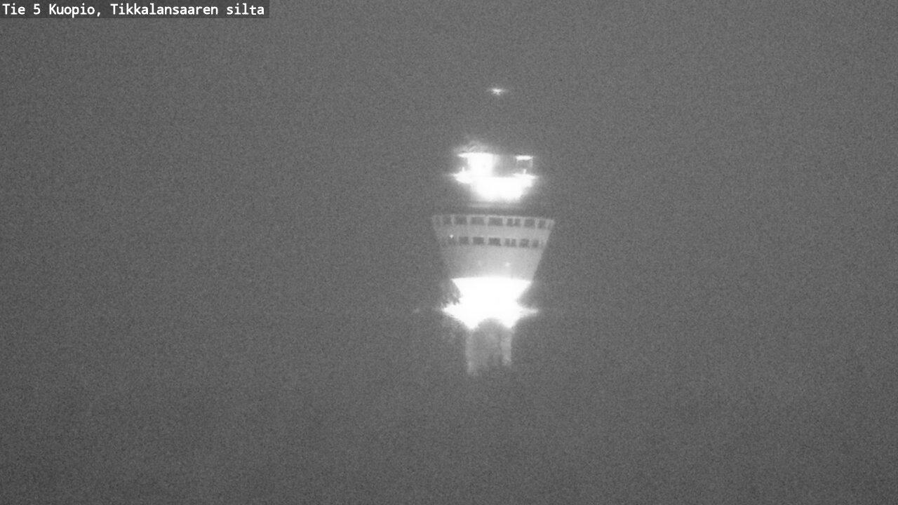 Weather Camera Image Väg 5 Kuopio, Tikkalansaari, Kuopio, Pohjois-Savo