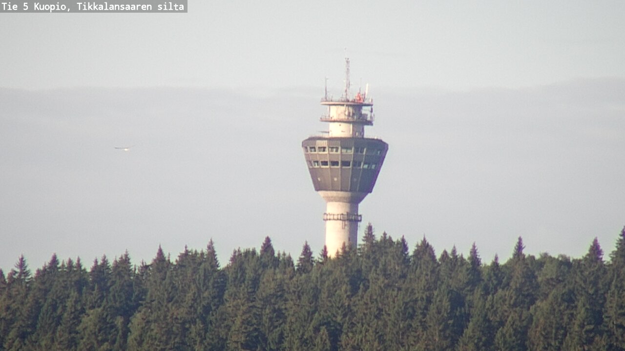 Weather Camera Image Väg 5 Kuopio, Tikkalansaari, Kuopio, Pohjois-Savo