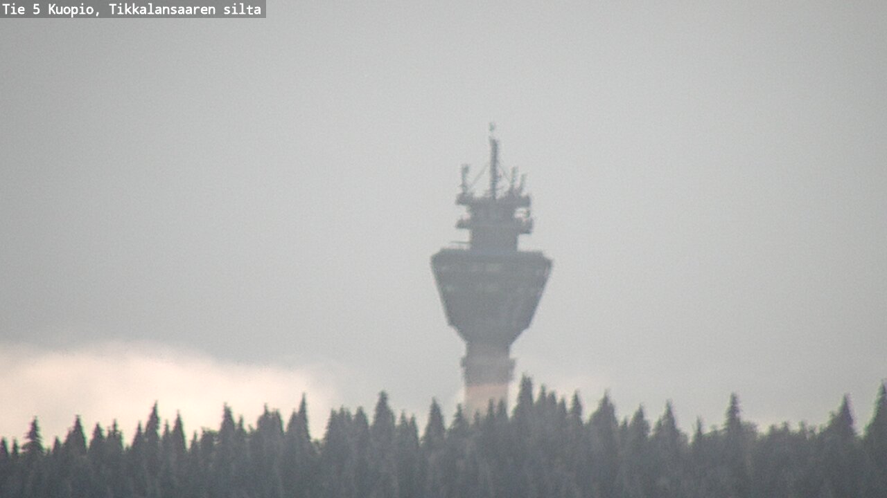 Weather Camera Image Väg 5 Kuopio, Tikkalansaari, Kuopio, Pohjois-Savo
