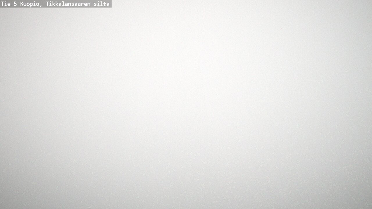 Weather Camera Image Väg 5 Kuopio, Tikkalansaari, Kuopio, Pohjois-Savo