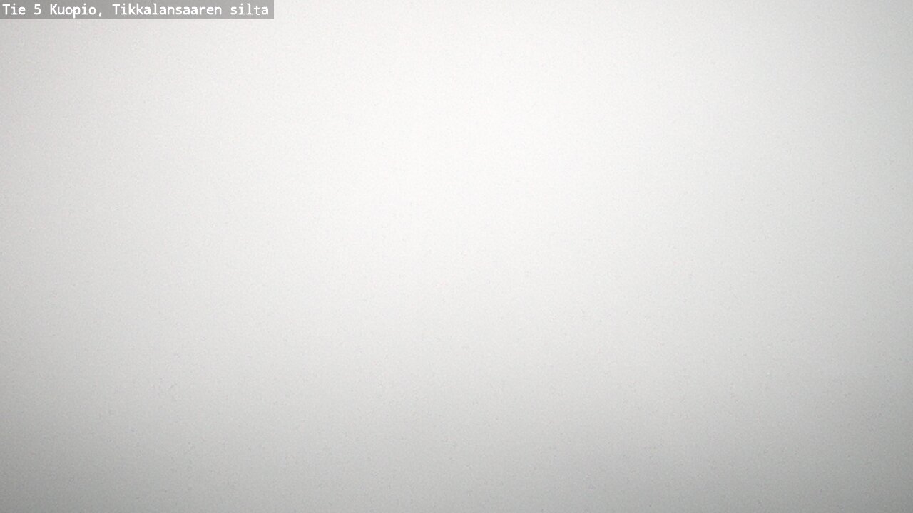 Weather Camera Image Väg 5 Kuopio, Tikkalansaari, Kuopio, Pohjois-Savo