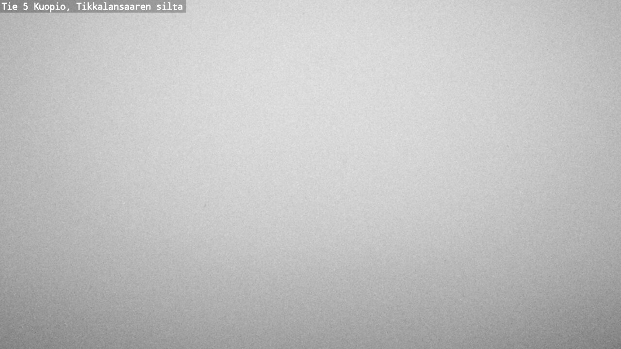 Weather Camera Image Road 5 Kuopio, Tikkalansaari, Kuopio, Pohjois-Savo
