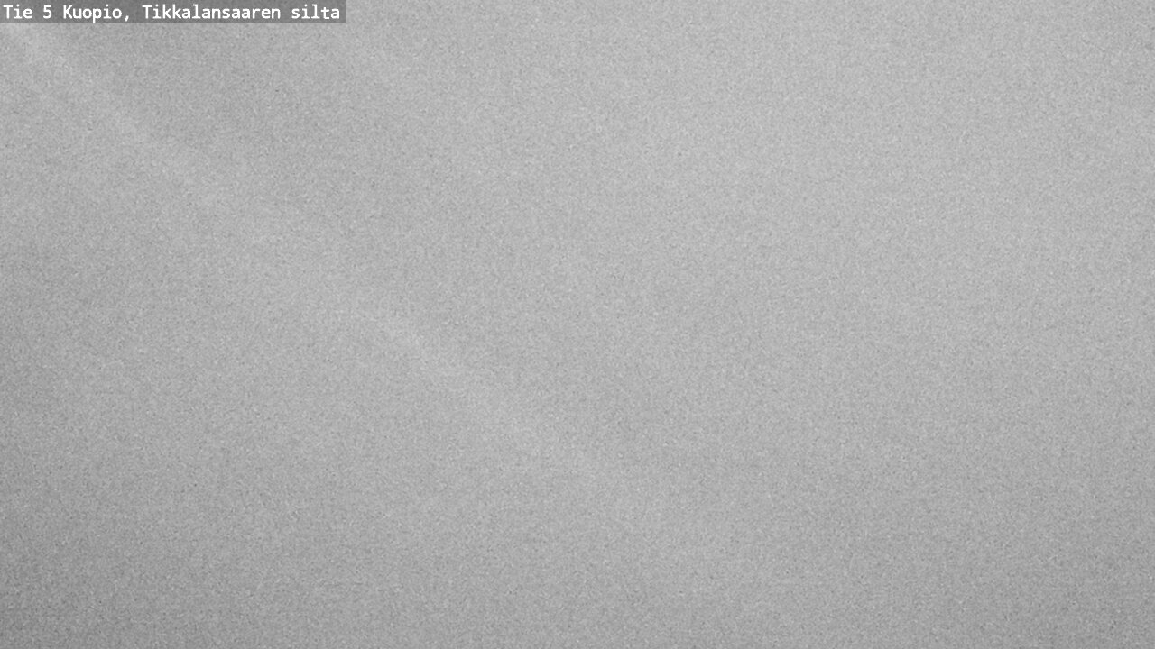 Weather Camera Image Road 5 Kuopio, Tikkalansaari, Kuopio, Pohjois-Savo