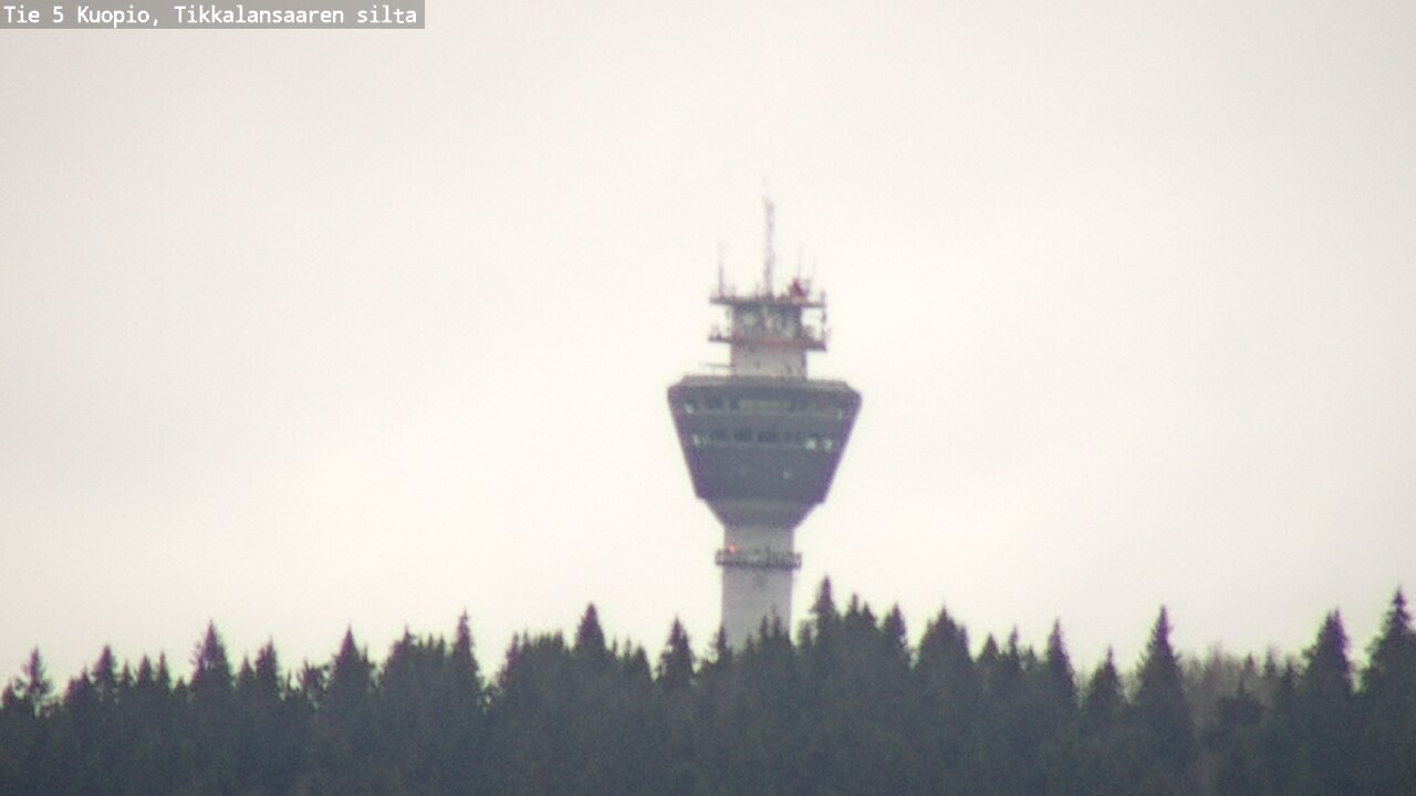 Weather Camera Image Väg 5 Kuopio, Tikkalansaari, Kuopio, Pohjois-Savo