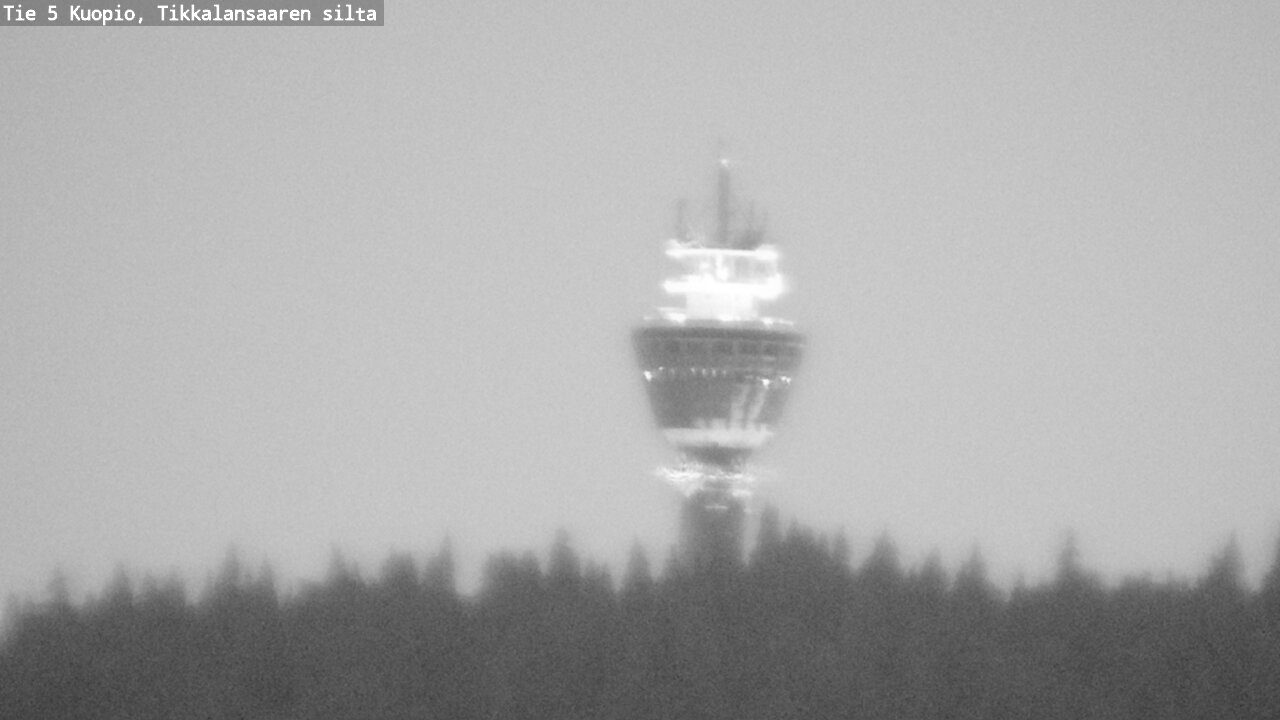 Weather Camera Image Väg 5 Kuopio, Tikkalansaari, Kuopio, Pohjois-Savo