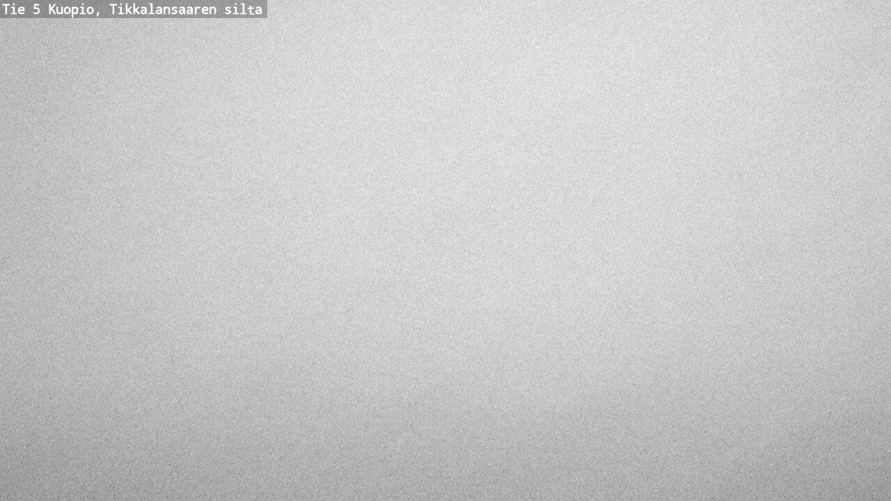 Weather Camera Image Road 5 Kuopio, Tikkalansaari, Kuopio, Pohjois-Savo