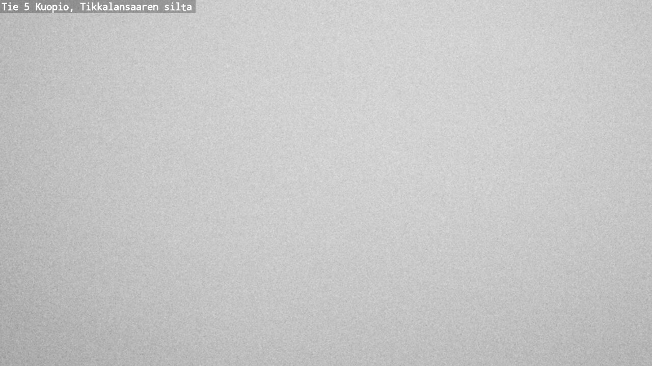 Weather Camera Image Road 5 Kuopio, Tikkalansaari, Kuopio, Pohjois-Savo
