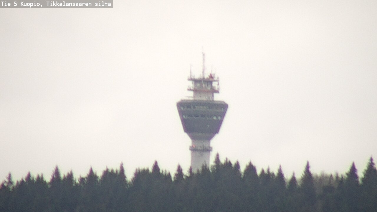 Weather Camera Image Väg 5 Kuopio, Tikkalansaari, Kuopio, Pohjois-Savo