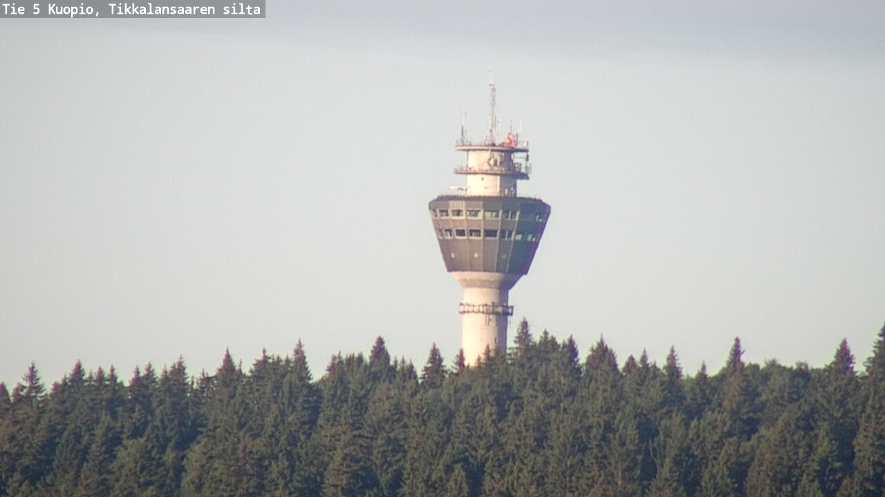 Weather Camera Image Väg 5 Kuopio, Tikkalansaari, Kuopio, Pohjois-Savo