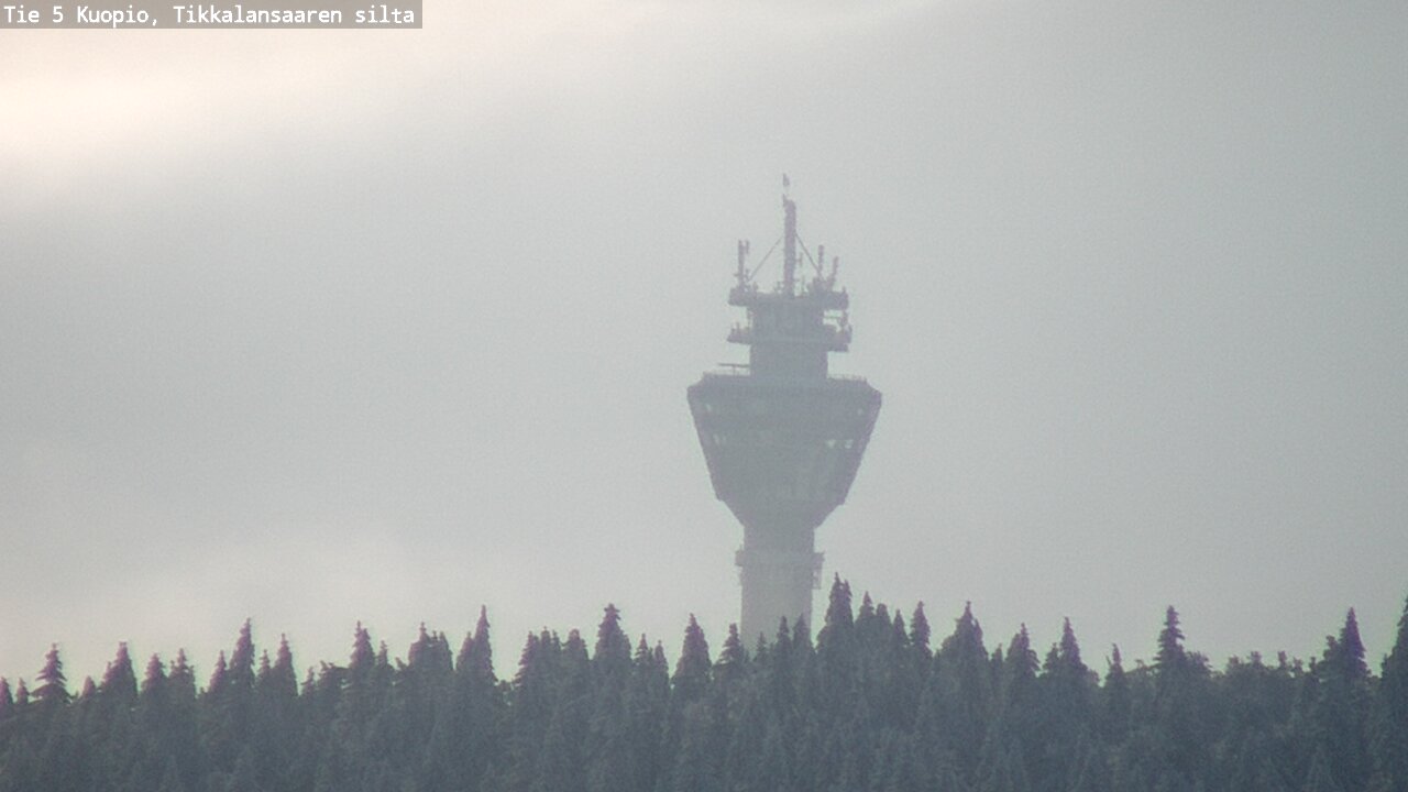 Weather Camera Image Väg 5 Kuopio, Tikkalansaari, Kuopio, Pohjois-Savo