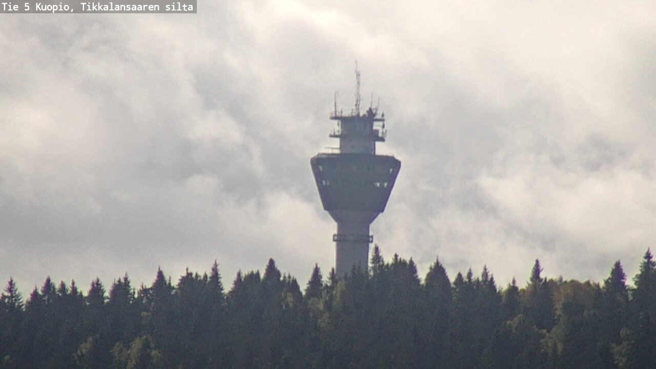 Weather Camera Image Väg 5 Kuopio, Tikkalansaari, Kuopio, Pohjois-Savo