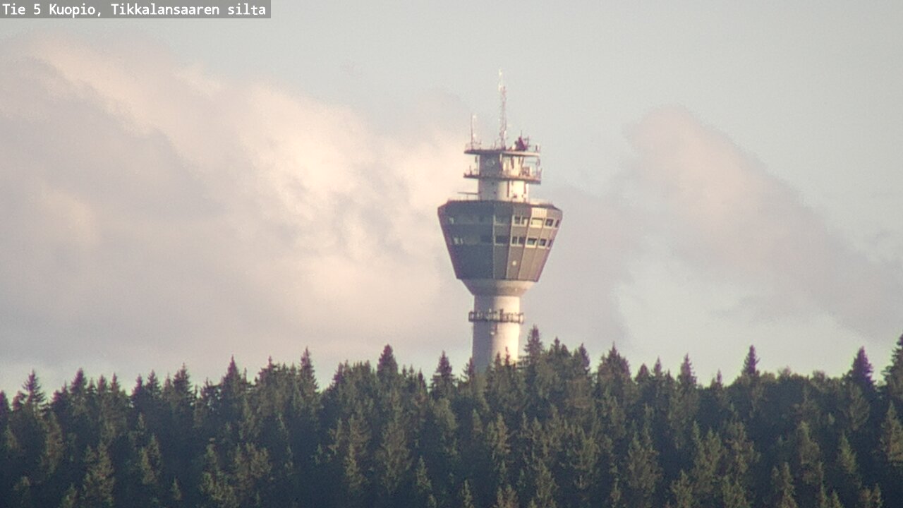 Weather Camera Image Väg 5 Kuopio, Tikkalansaari, Kuopio, Pohjois-Savo