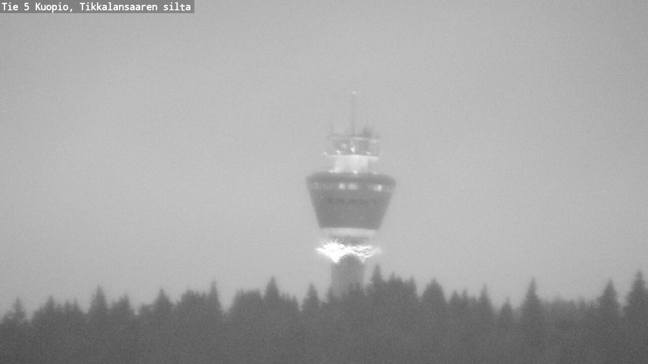 Weather Camera Image Väg 5 Kuopio, Tikkalansaari, Kuopio, Pohjois-Savo