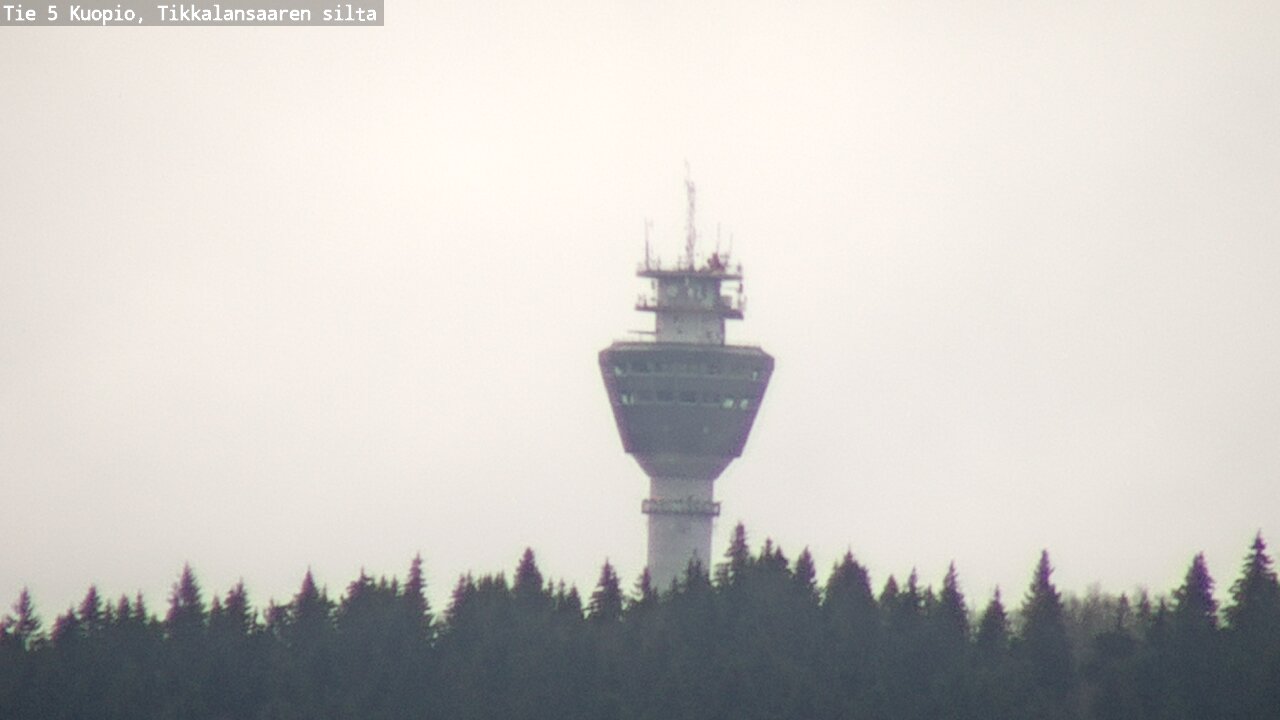 Weather Camera Image Väg 5 Kuopio, Tikkalansaari, Kuopio, Pohjois-Savo