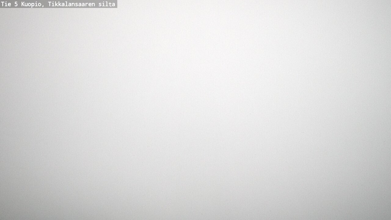 Weather Camera Image Väg 5 Kuopio, Tikkalansaari, Kuopio, Pohjois-Savo
