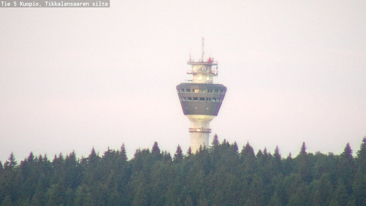 Weather Camera Image Väg 5 Kuopio, Tikkalansaari, Kuopio, Pohjois-Savo
