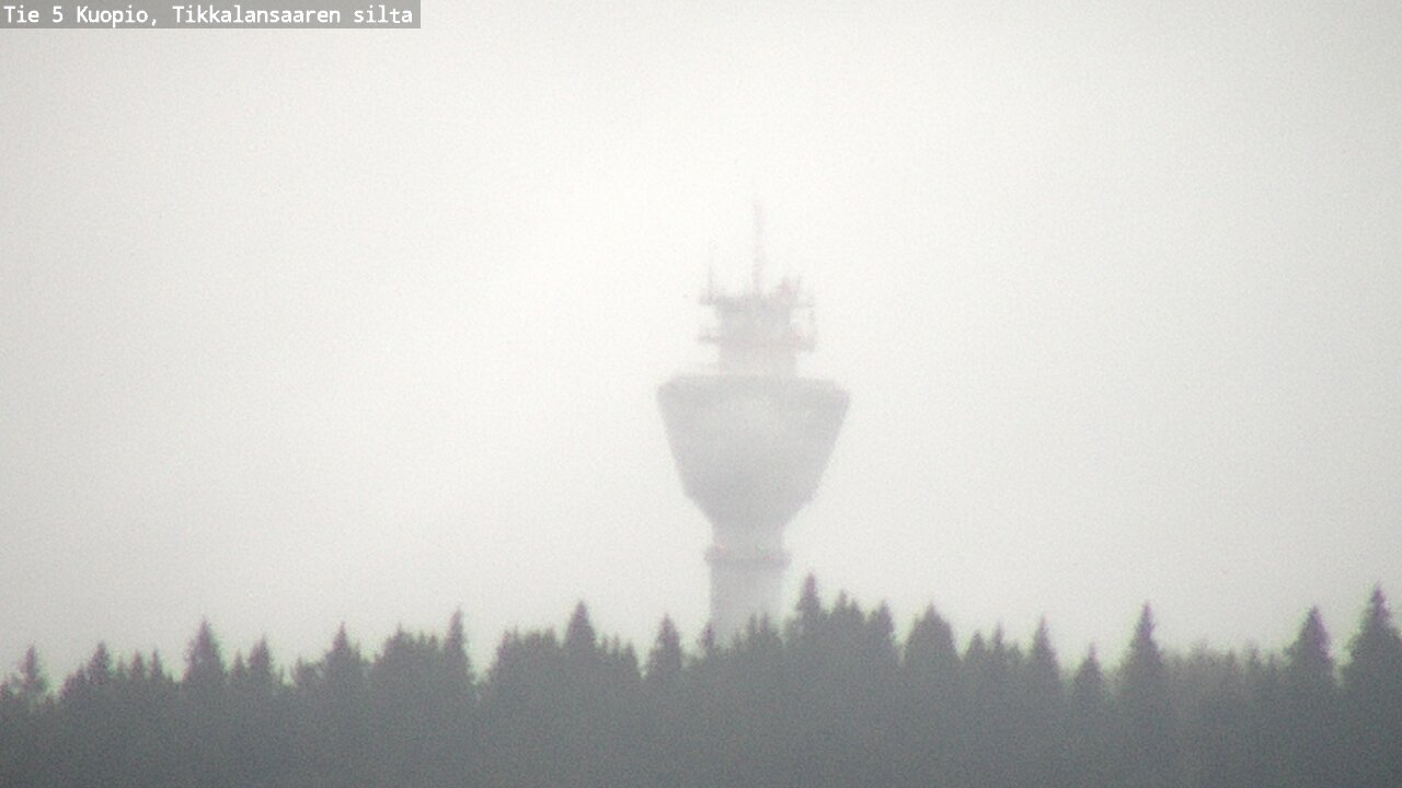 Weather Camera Image Väg 5 Kuopio, Tikkalansaari, Kuopio, Pohjois-Savo