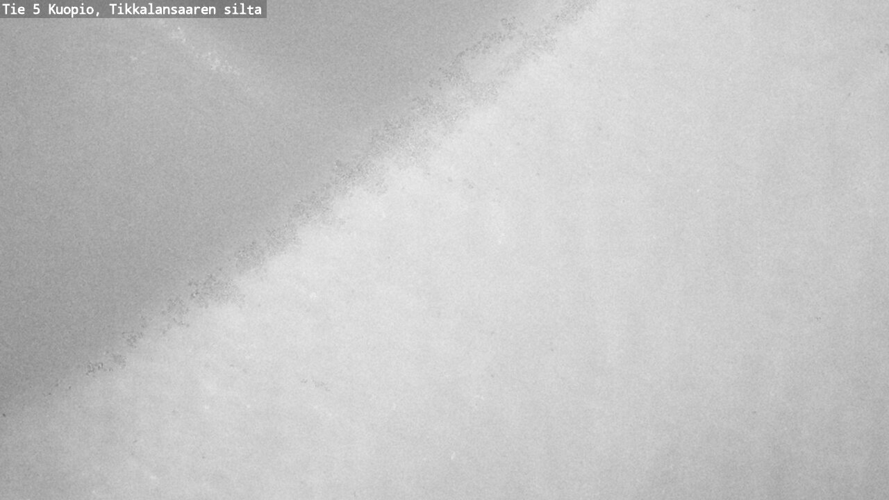 Weather Camera Image Road 5 Kuopio, Tikkalansaari, Kuopio, Pohjois-Savo