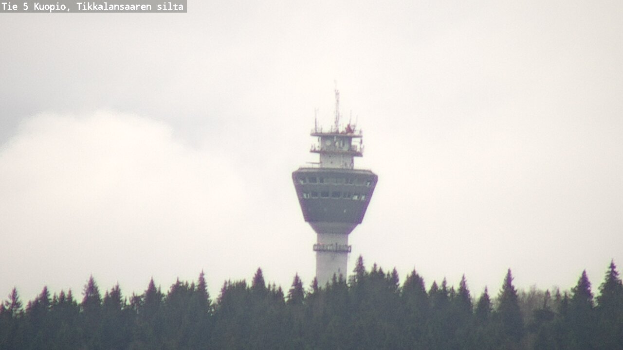 Weather Camera Image Väg 5 Kuopio, Tikkalansaari, Kuopio, Pohjois-Savo