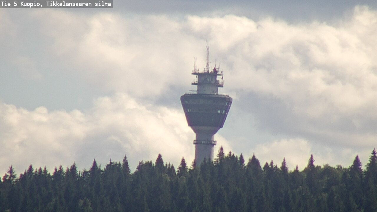 Weather Camera Image Väg 5 Kuopio, Tikkalansaari, Kuopio, Pohjois-Savo