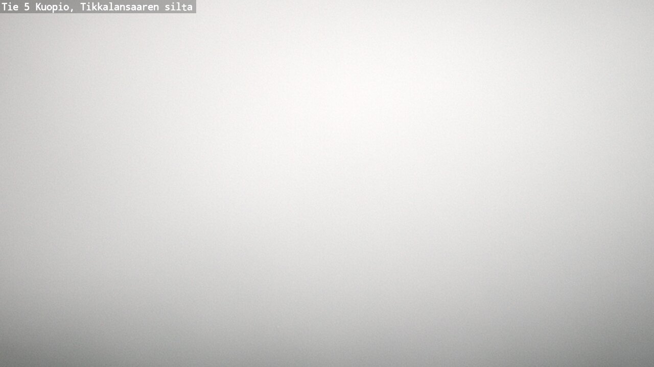 Weather Camera Image Väg 5 Kuopio, Tikkalansaari, Kuopio, Pohjois-Savo