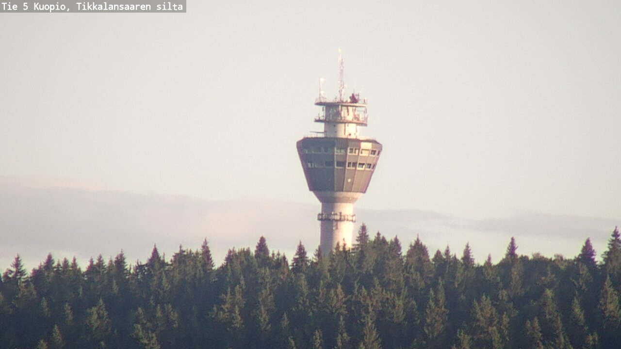 Weather Camera Image Väg 5 Kuopio, Tikkalansaari, Kuopio, Pohjois-Savo