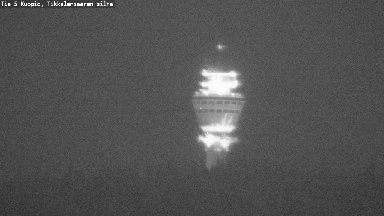 Weather Camera Image Road 5 Kuopio, Tikkalansaari, Kuopio, Pohjois-Savo