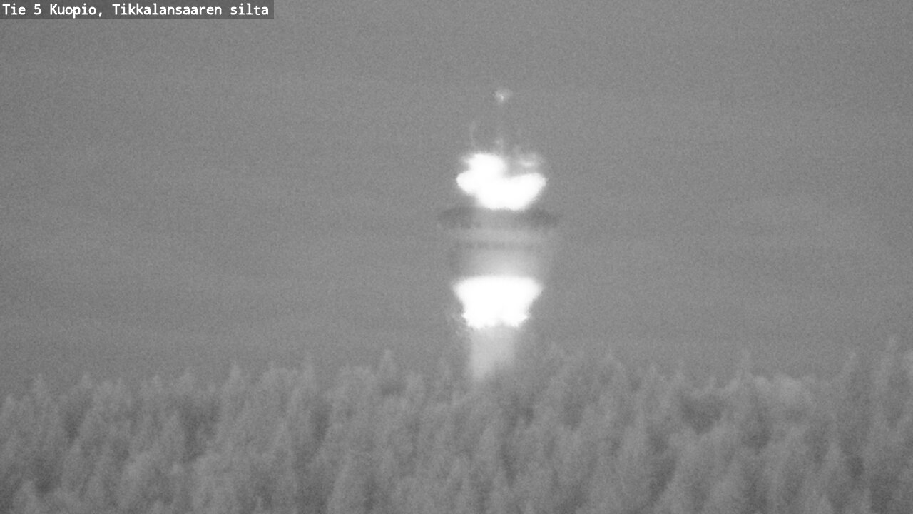 Weather Camera Image Väg 5 Kuopio, Tikkalansaari, Kuopio, Pohjois-Savo