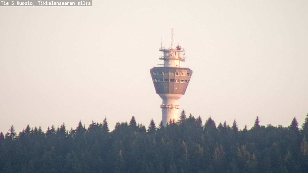 Weather Camera Image Väg 5 Kuopio, Tikkalansaari, Kuopio, Pohjois-Savo