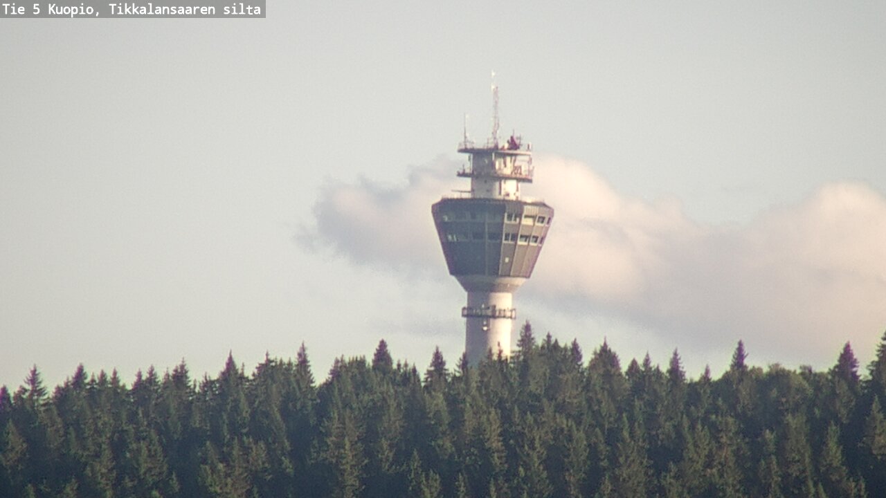 Weather Camera Image Väg 5 Kuopio, Tikkalansaari, Kuopio, Pohjois-Savo
