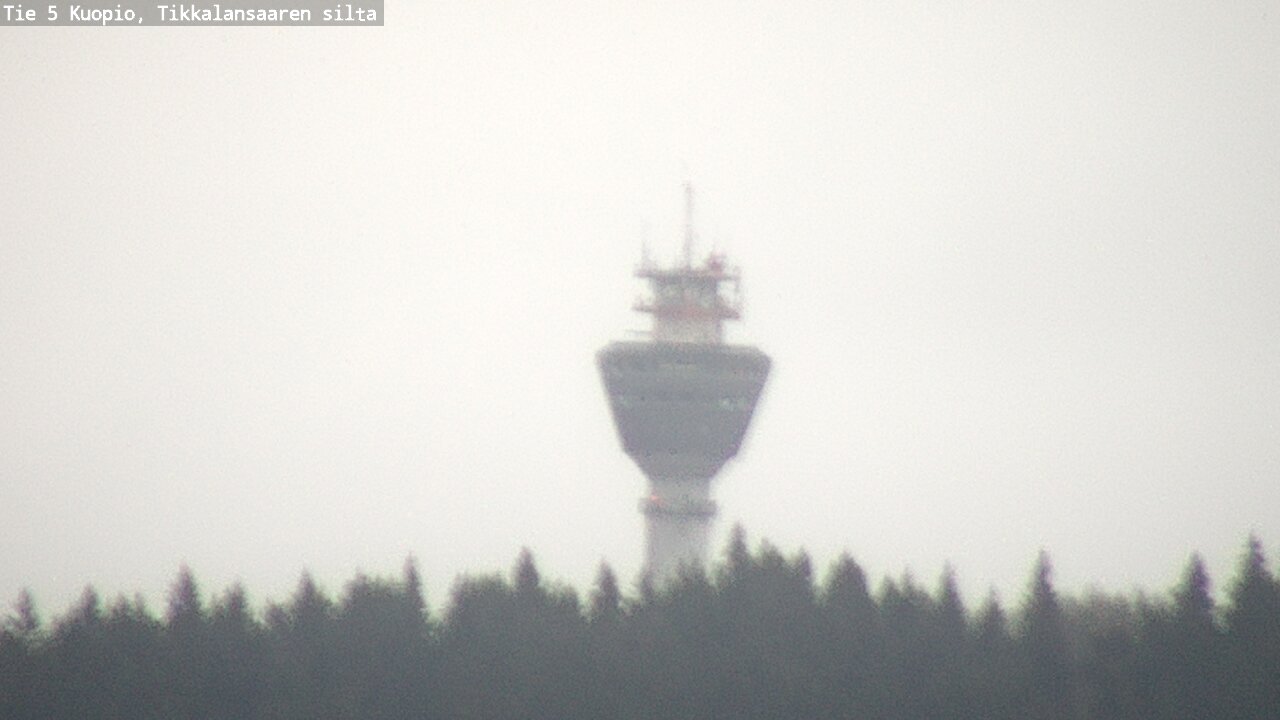 Weather Camera Image Väg 5 Kuopio, Tikkalansaari, Kuopio, Pohjois-Savo