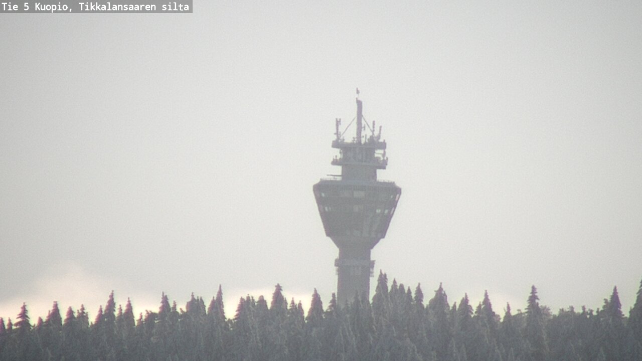 Weather Camera Image Väg 5 Kuopio, Tikkalansaari, Kuopio, Pohjois-Savo