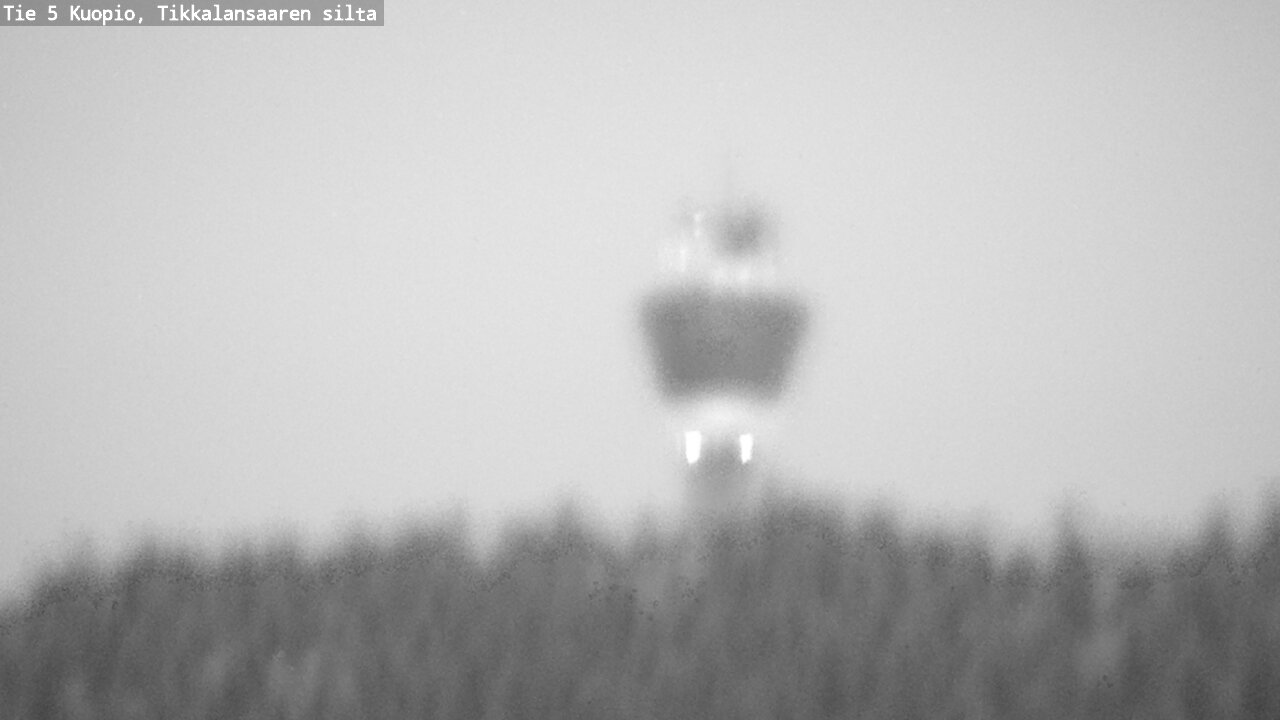 Weather Camera Image Road 5 Kuopio, Tikkalansaari, Kuopio, Pohjois-Savo