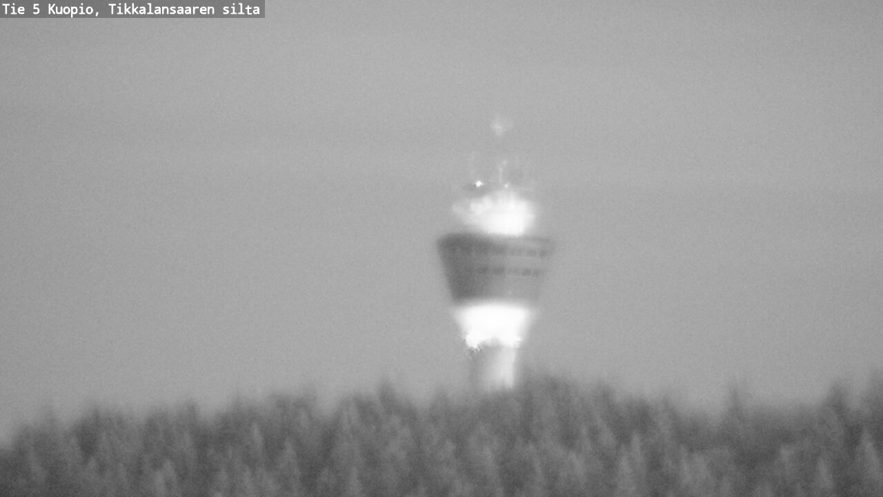 Weather Camera Image Väg 5 Kuopio, Tikkalansaari, Kuopio, Pohjois-Savo