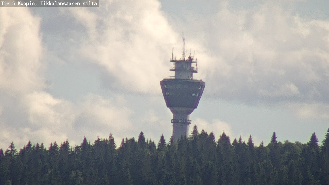 Weather Camera Image Väg 5 Kuopio, Tikkalansaari, Kuopio, Pohjois-Savo