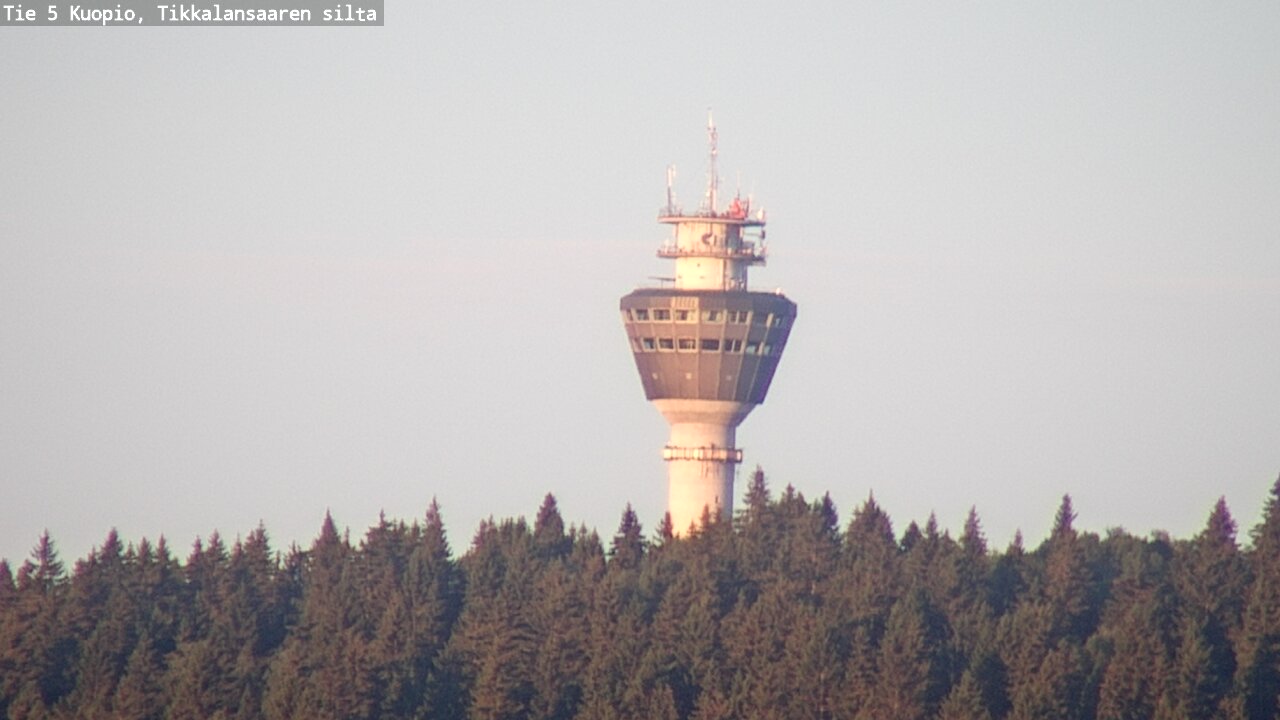 Weather Camera Image Väg 5 Kuopio, Tikkalansaari, Kuopio, Pohjois-Savo