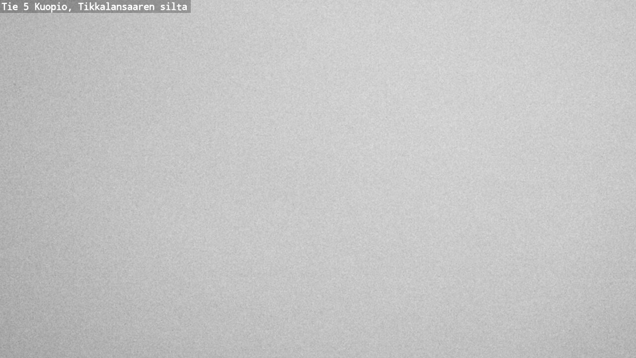 Weather Camera Image Road 5 Kuopio, Tikkalansaari, Kuopio, Pohjois-Savo