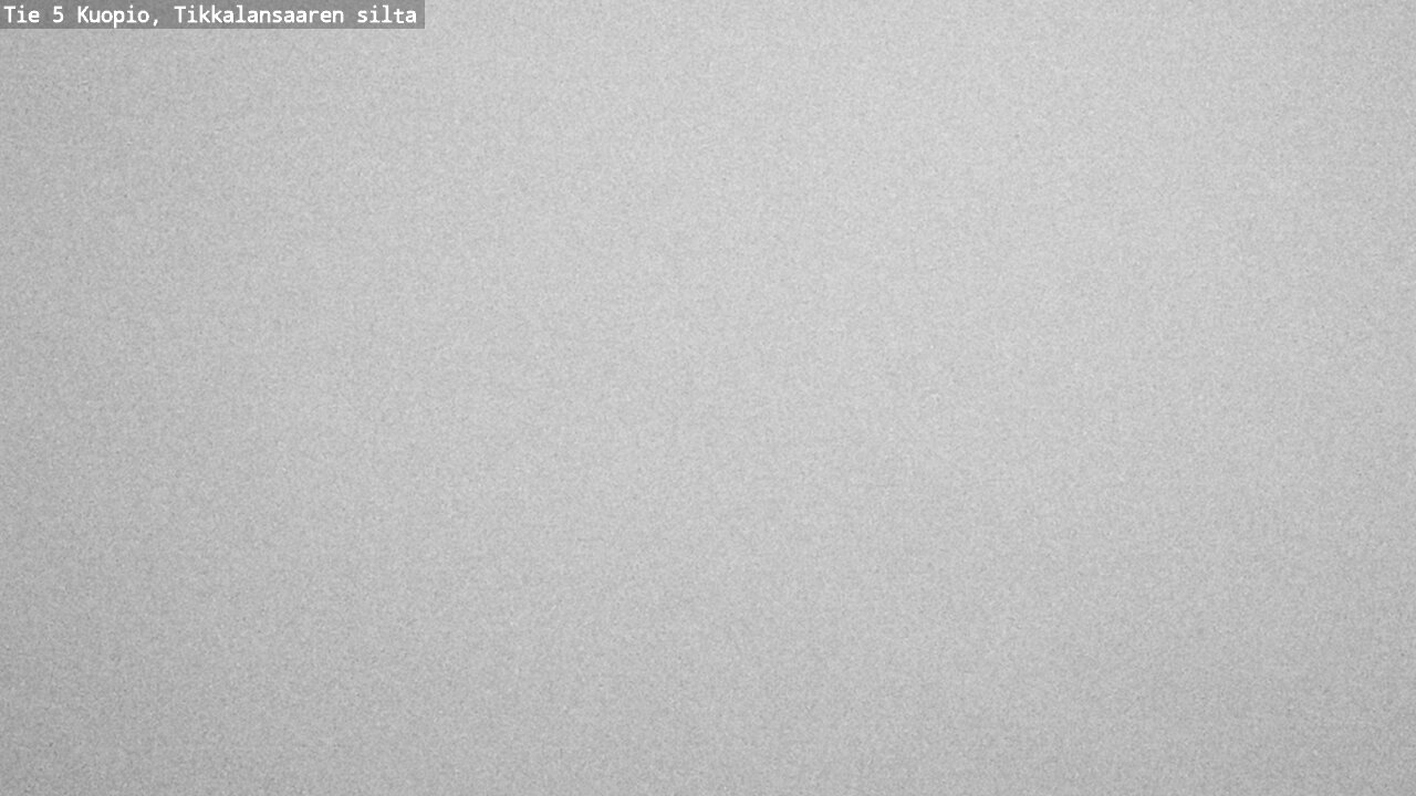 Weather Camera Image Road 5 Kuopio, Tikkalansaari, Kuopio, Pohjois-Savo