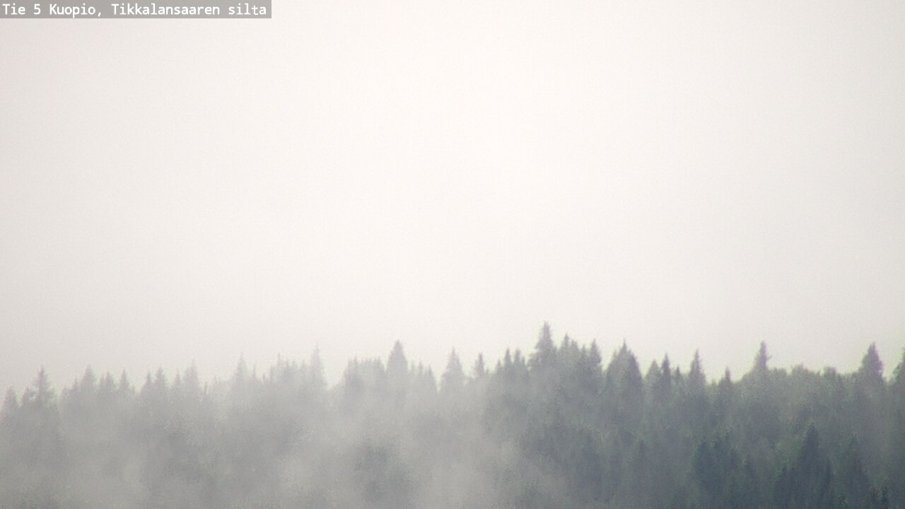 Weather Camera Image Väg 5 Kuopio, Tikkalansaari, Kuopio, Pohjois-Savo