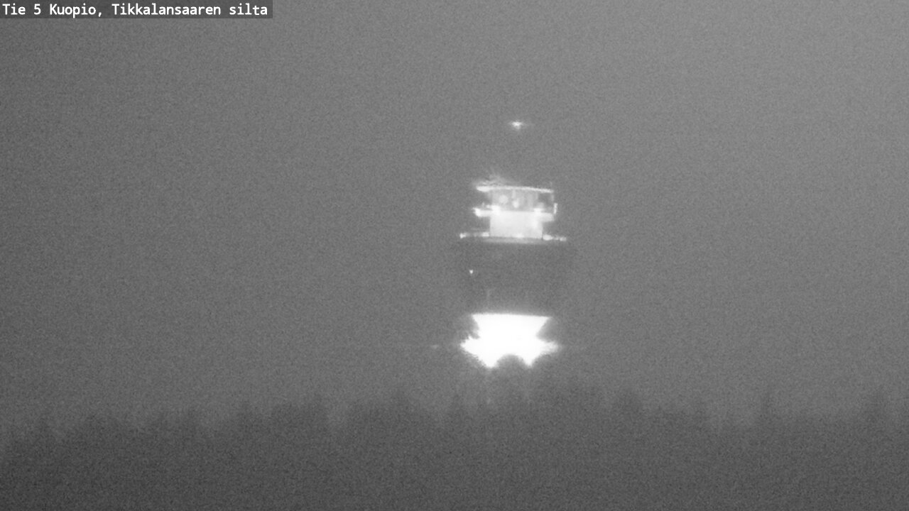 Weather Camera Image Väg 5 Kuopio, Tikkalansaari, Kuopio, Pohjois-Savo