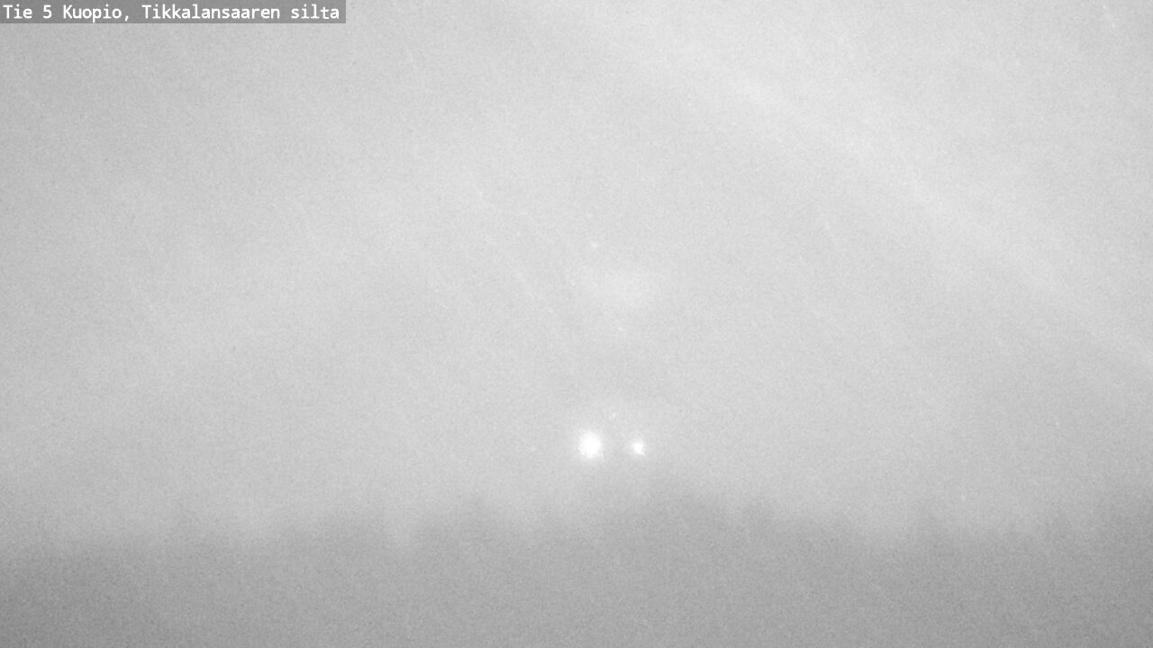 Weather Camera Image Väg 5 Kuopio, Tikkalansaari, Kuopio, Pohjois-Savo