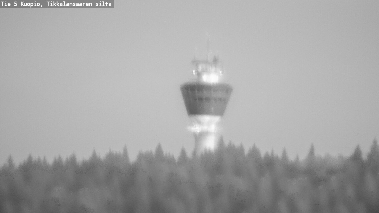 Weather Camera Image Väg 5 Kuopio, Tikkalansaari, Kuopio, Pohjois-Savo