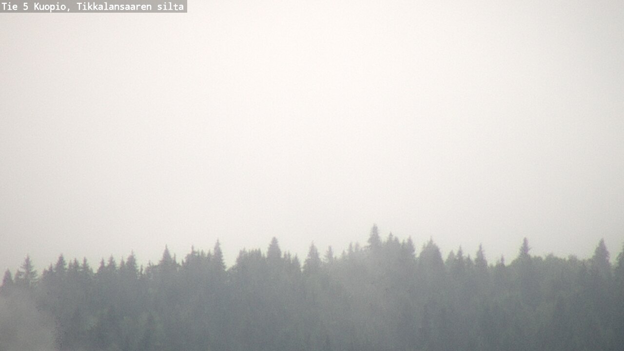 Weather Camera Image Väg 5 Kuopio, Tikkalansaari, Kuopio, Pohjois-Savo