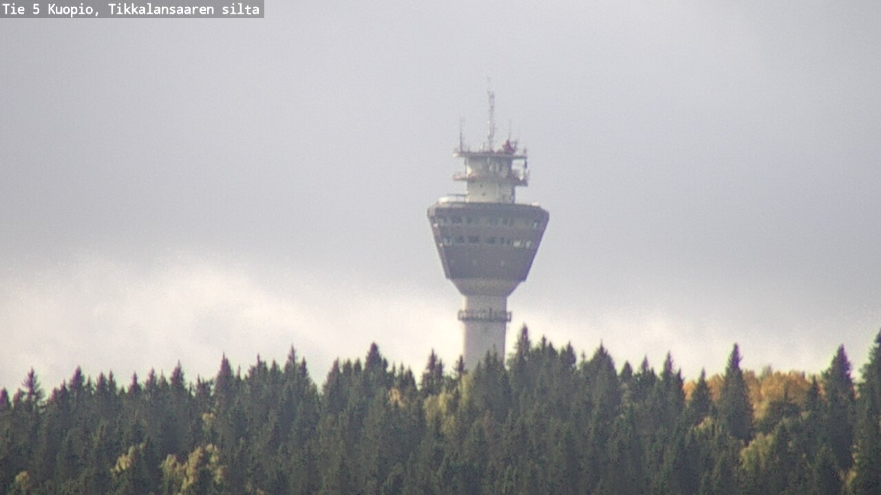 Weather Camera Image Väg 5 Kuopio, Tikkalansaari, Kuopio, Pohjois-Savo